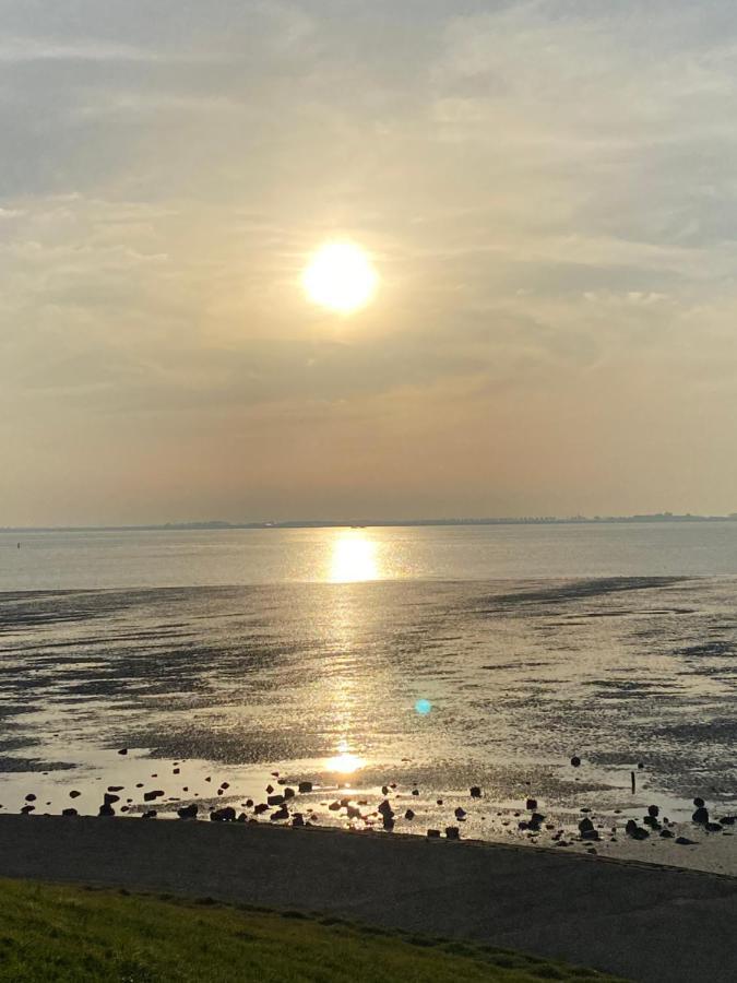 Bungalow Scheldezicht in Zeeland dicht bij zee Scherpenisse Buitenkant foto